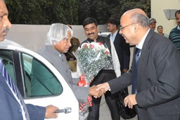 12. CM NIOS Greeting Former President Abdul Kalam Azad