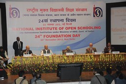 16. Dignitaries on the Dias for foundation day
