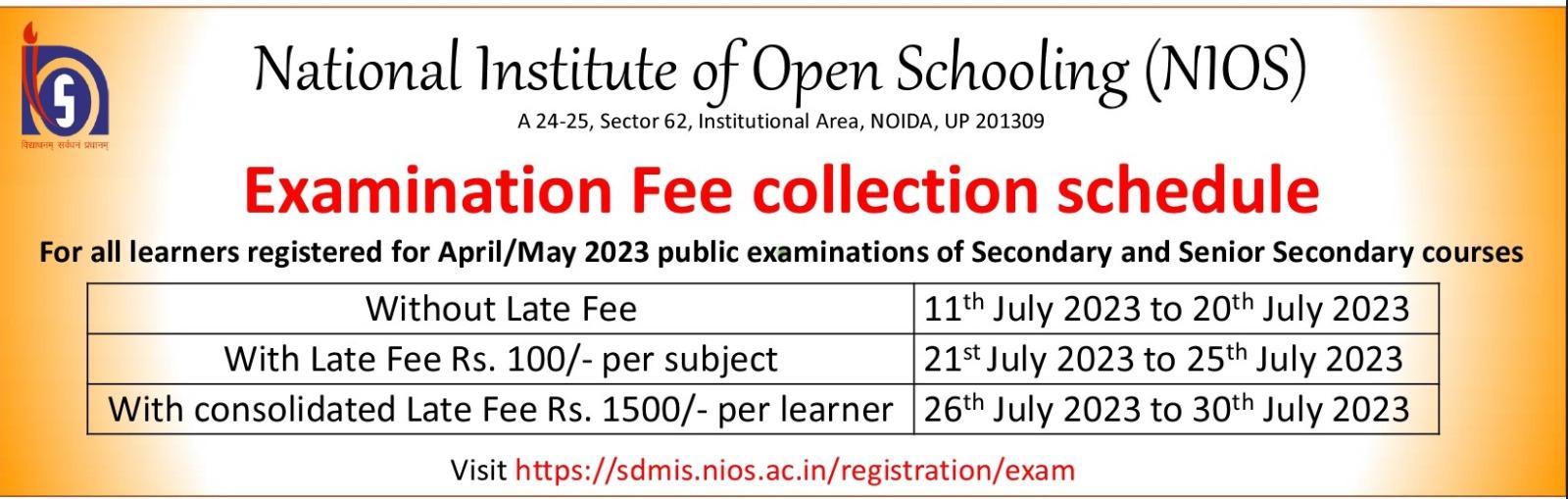 Home: The National Institute Of Open Schooling (NIOS)