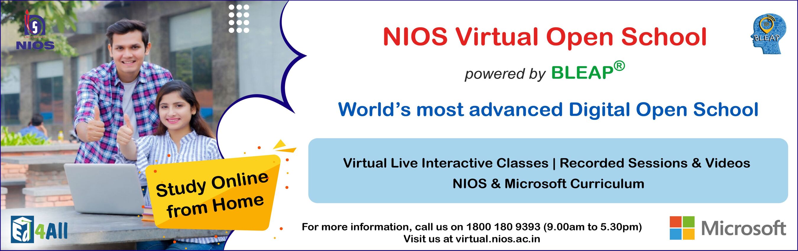  NIOS launches BLEAP for NIOS with Ed4All and Microsoft