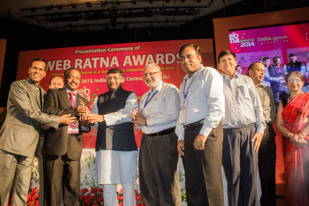 Web ratna award received by NIOS Team
