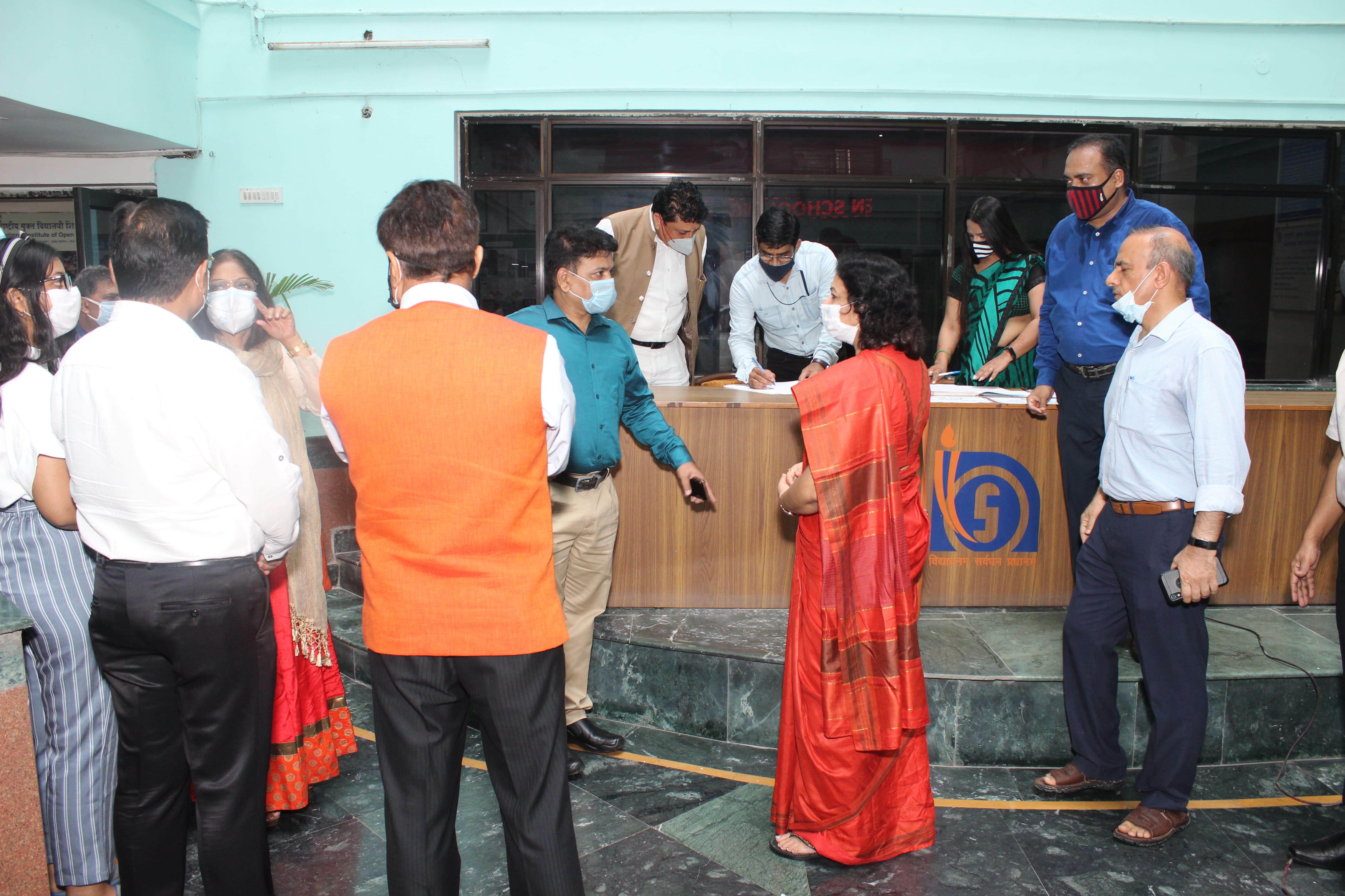 Inauguration of Primary Health Room of NIOS and Medical Camp 