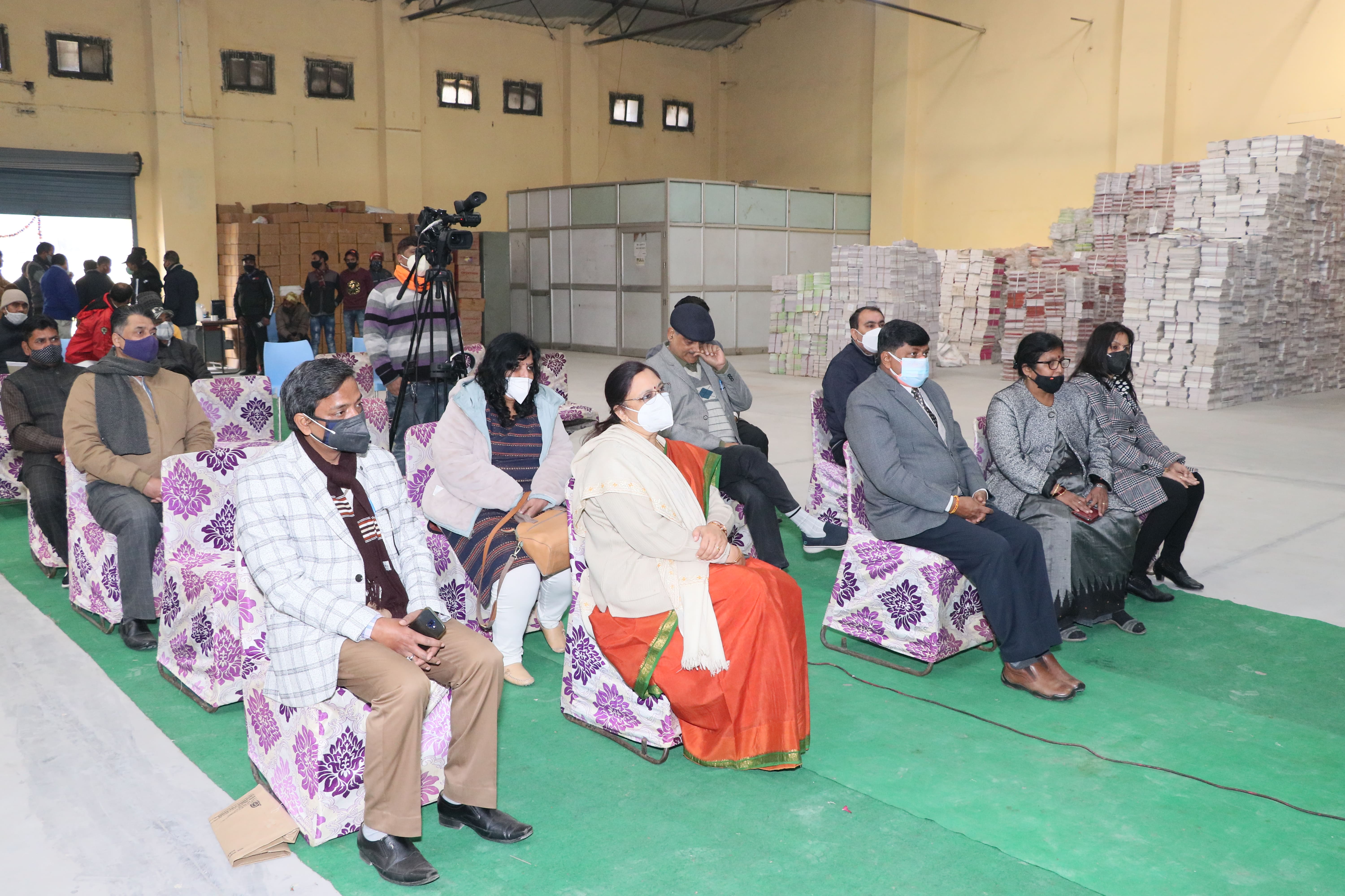 Inauguration of Material Distribution Unit